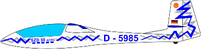 SZD 59 Heu norm 400